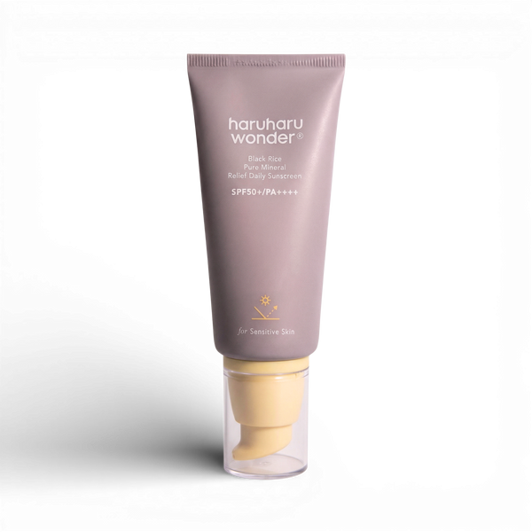 Black Rice Pure Mineral Relief Daily Sunscreen SPF50+