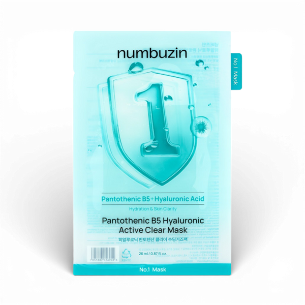 No.1 Pantothenic B5 Hyaluronic Active Clear Mask