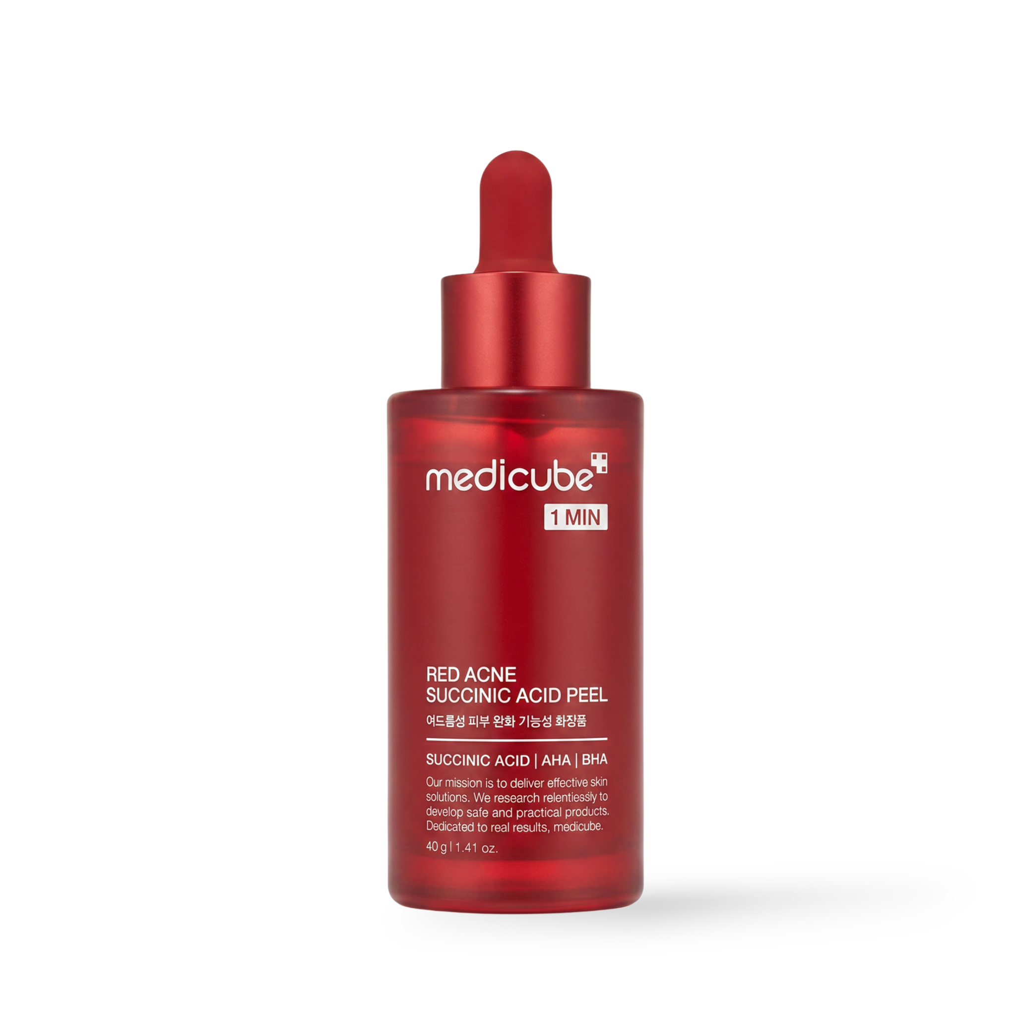 Red Acne Succinic Acid Peel