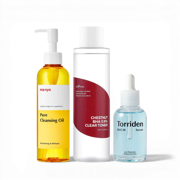 Clogged Pores Routine