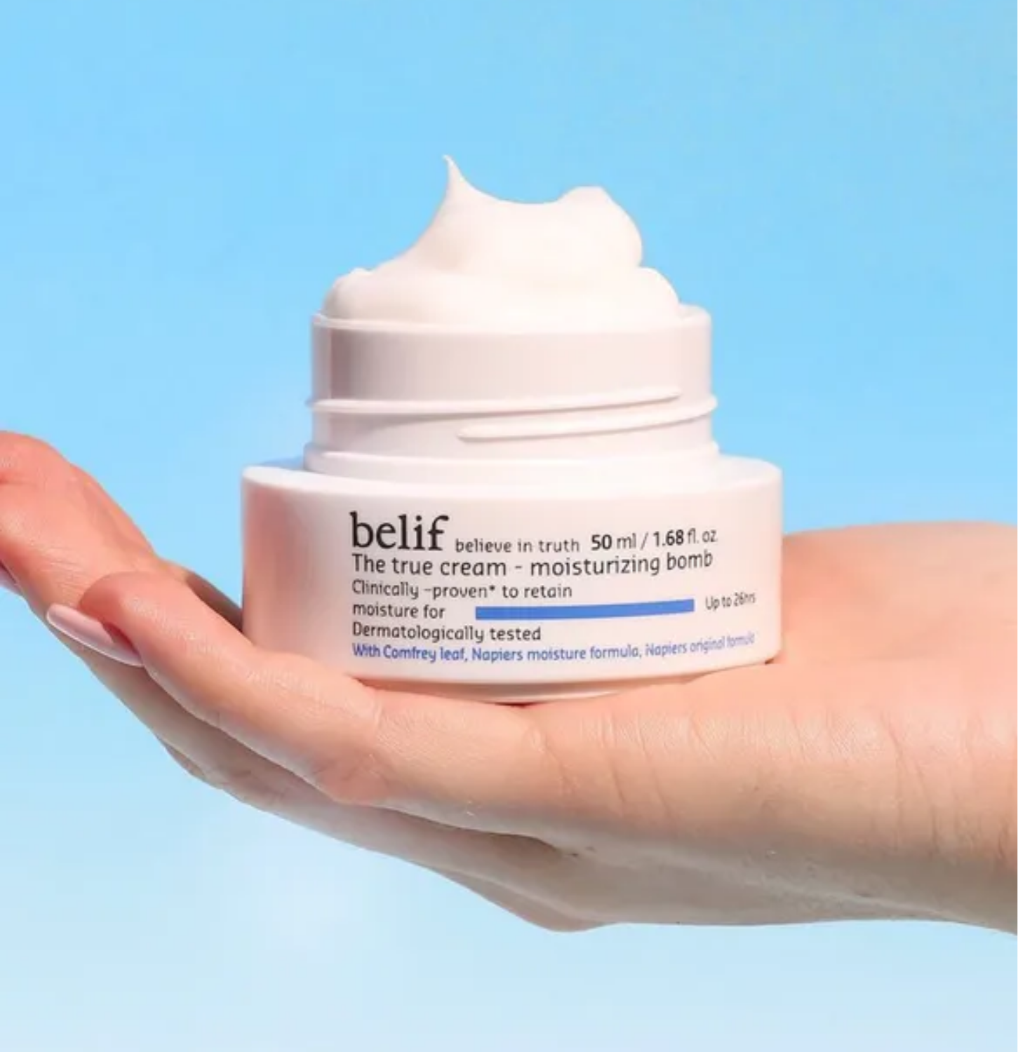 The True Cream Moisturizing Bomb