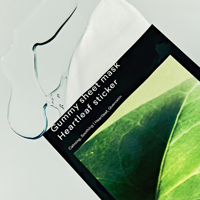 Gummy Sheet Mask Heartleaf Sticker