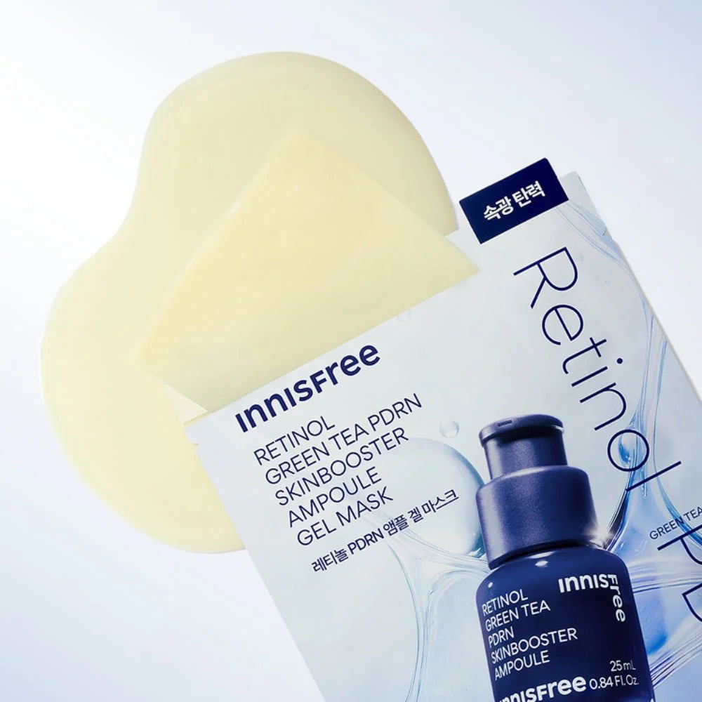 Retinol Green Tea PDRN Skinbooster Ampoule Gel Mask