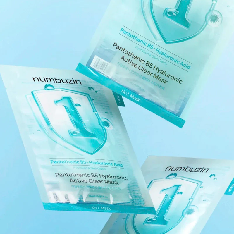 No.1 Pantothenic B5 Hyaluronic Active Clear Mask