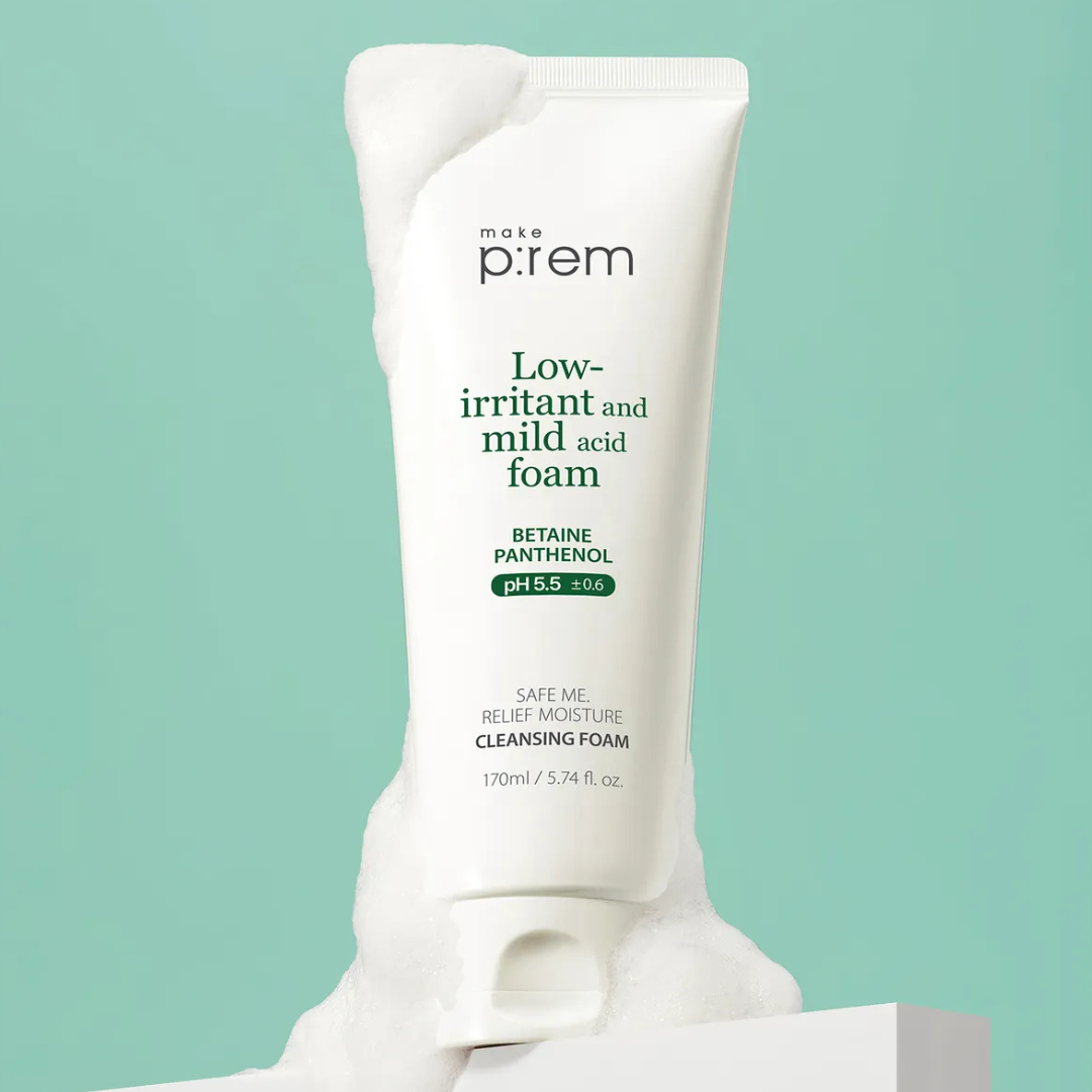 Safe Me. Relief Moisture Cleansing Foam