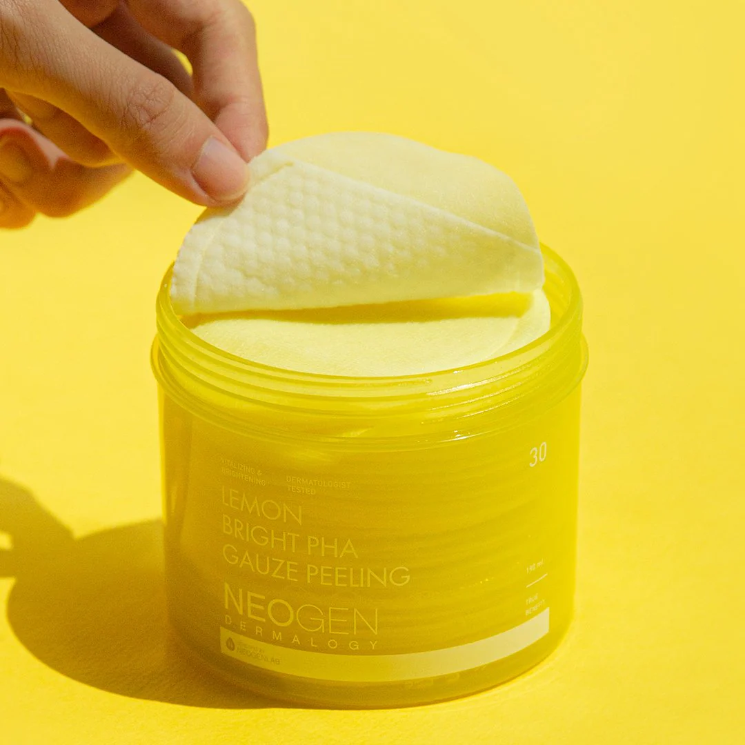 Lemon Bright PHA Gauze Peeling