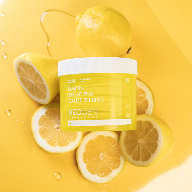 Lemon Bright PHA Gauze Peeling